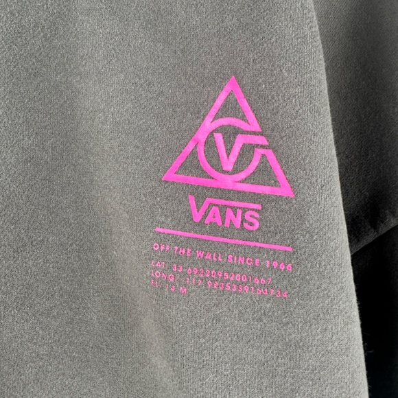 Vans Women’s Sz XL Military Green Supply Beanie Hoodie Sweatshirt - Picture 2 of 6